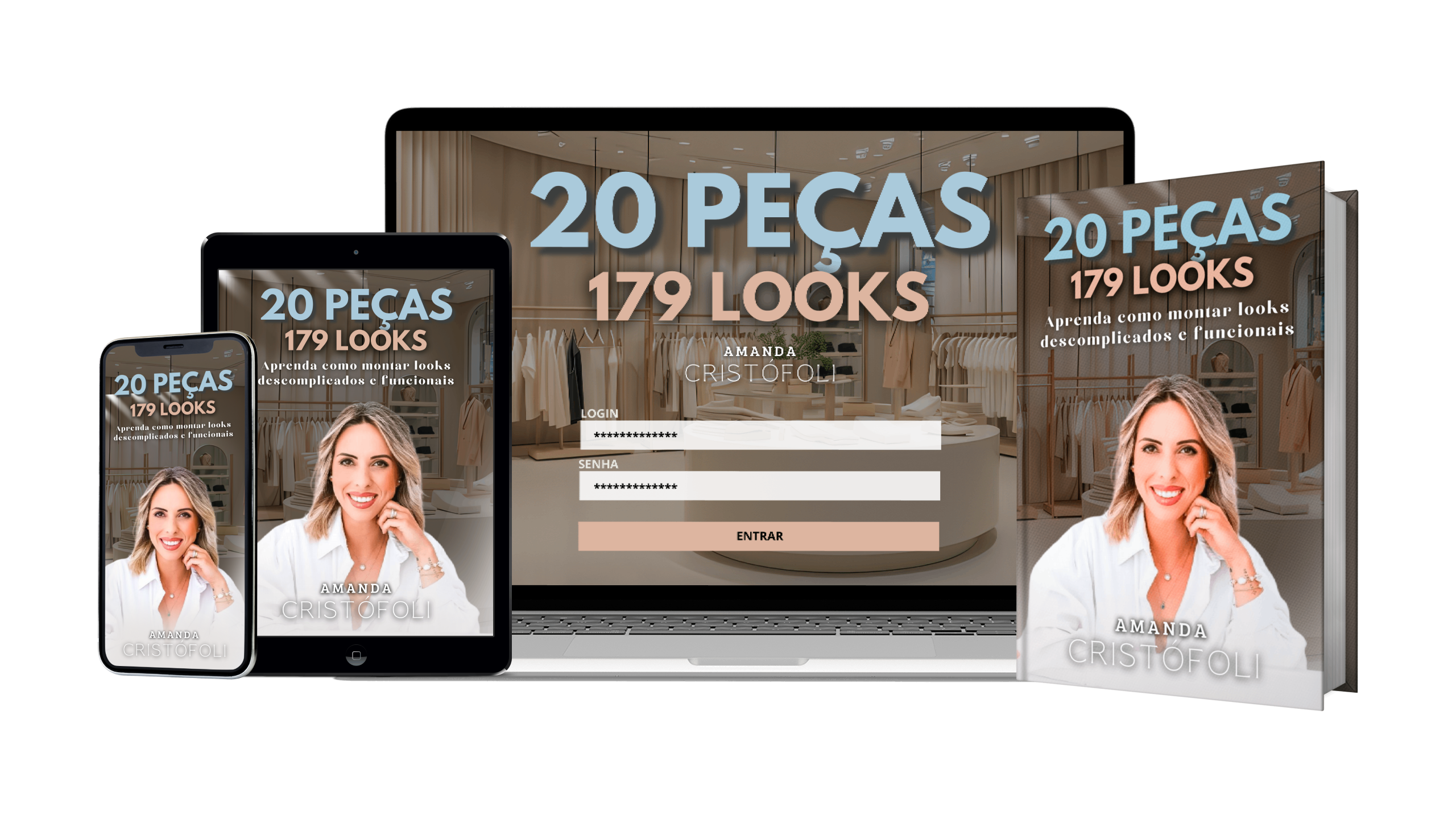 GUIA 20 PEÇAS 179 LOOKS + BÔNUS