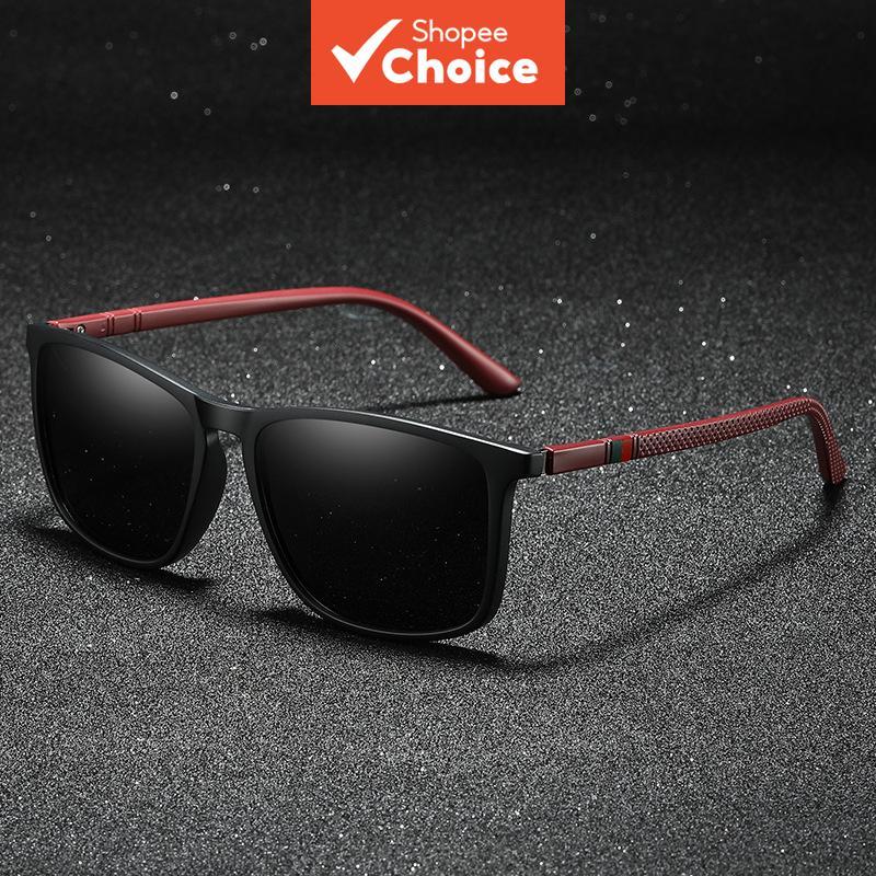Óculos De Sol Polarizados Unissex Tr Fashion Driving Lens Uv400 Xy425 Espelhado Ao Ar Livre