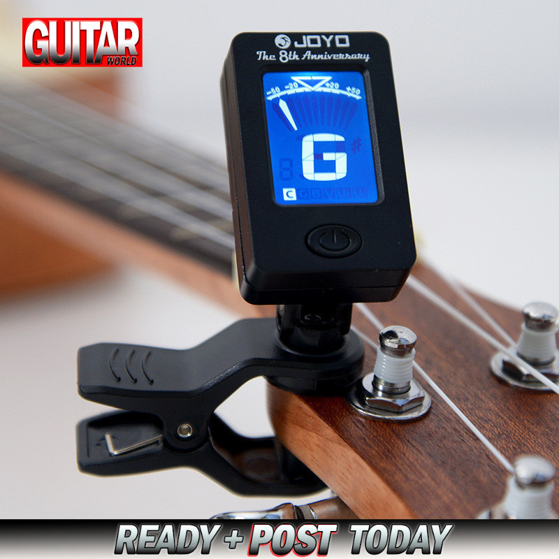 JOYO JT-01 Afinador De Guitarra De Alta Sensibilidade Digital Clip-on Tuner Para Baixo Violino Ukulele