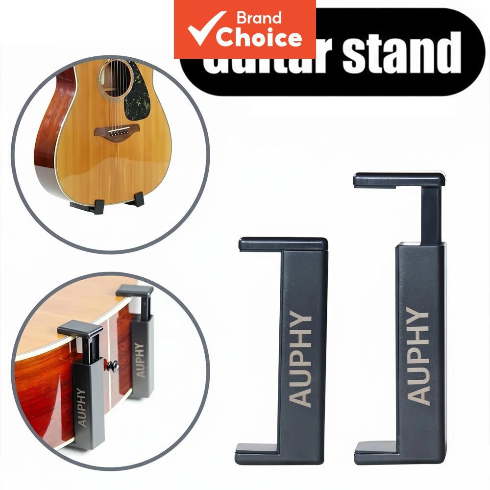 AUPHY SGS 22 Montagem Na Parede Da Guitarra Horizontal 2 Pçs Acessórios De Titular Ajuste Capo Tuner Cordas Escolher Tra