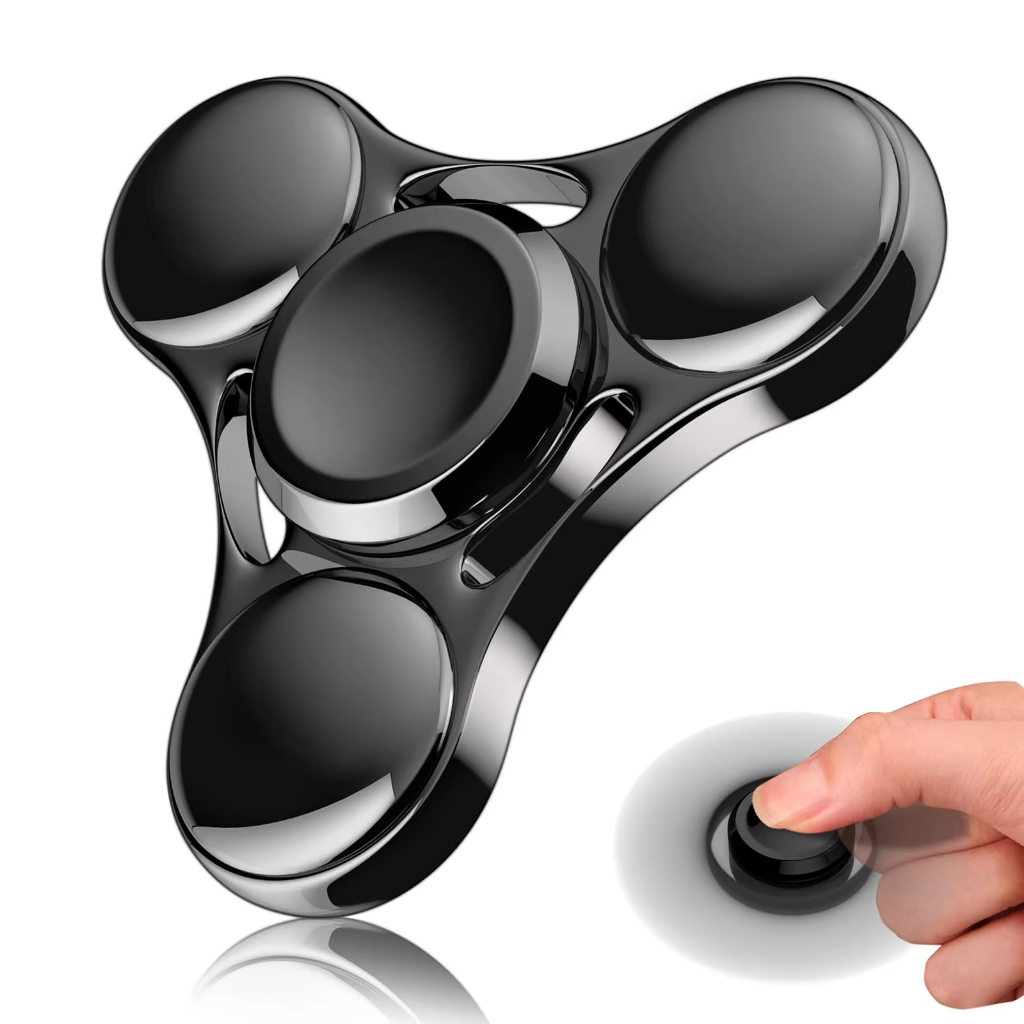 Arco-Íris Fidget Spinner Brinquedos De Metal UFO Pequeno Handheld Dedo Spinners Presente Para Crianças Adultos Girando F