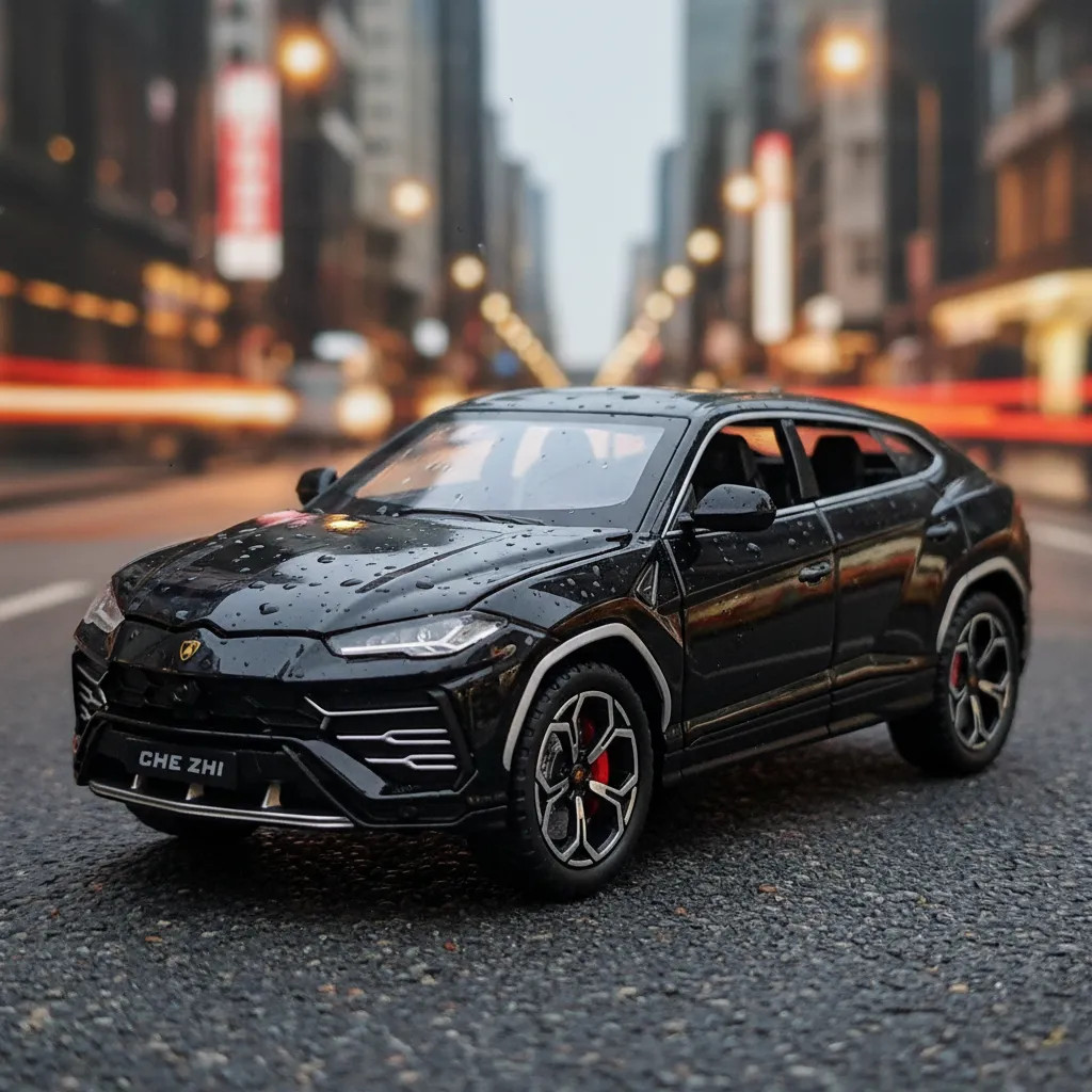 Lamborghini Urus 1/24 Som/luz/buzina Modelo:Preto