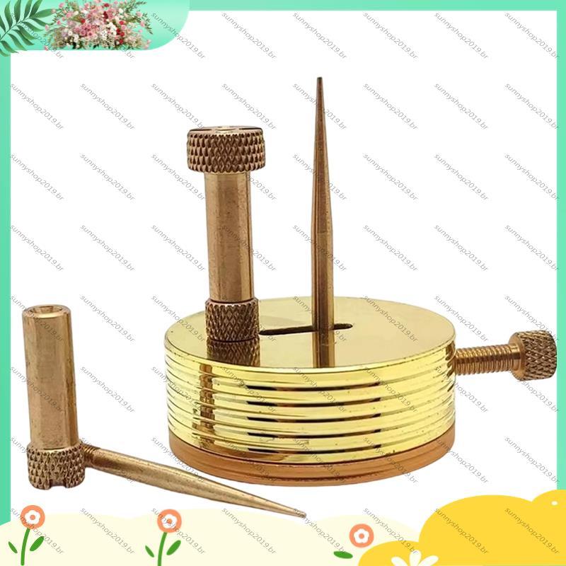💖[Bestseller S] Wheel Hairspring Watch Tool Balance Bracket Full Swing Spring Repair Base Ajuste Velocidade Do Peso