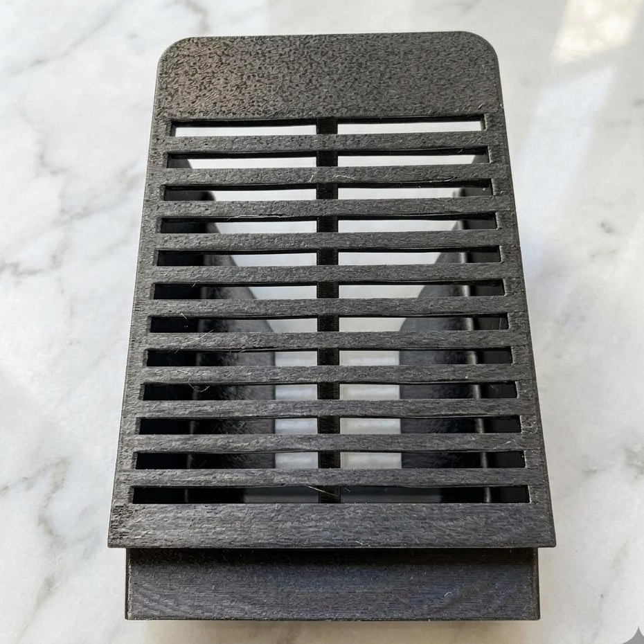 Cesta Cápsulas Usadas Nespresso Essenza Mini D30 - Compativel Essenza Mini D30 - Formato Trapezoidal - Reforçada