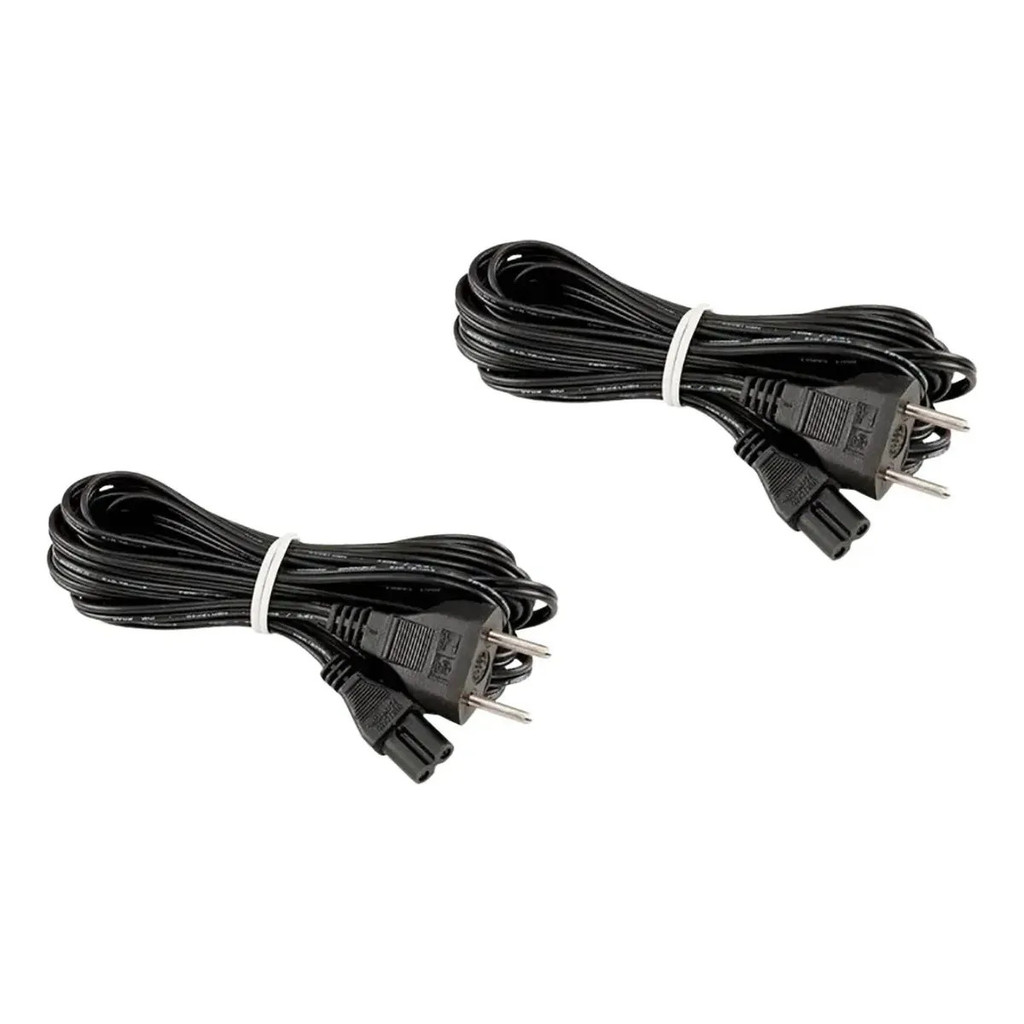 Kit 2 Cabos Tipo 8 Para Decoder