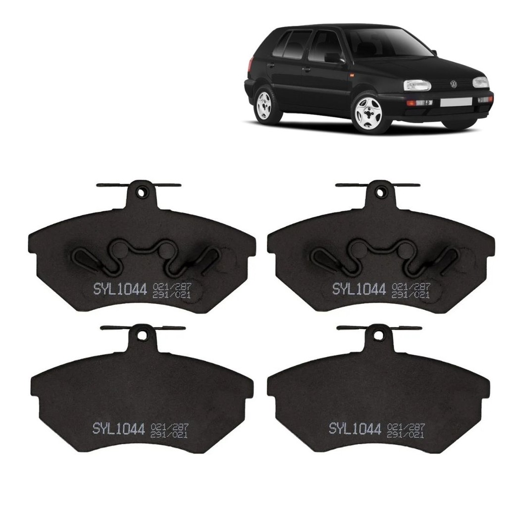 Pastilha Freio Dianteiro Cabriolet Golf Glx Gti Passat Variant Polo Classic
