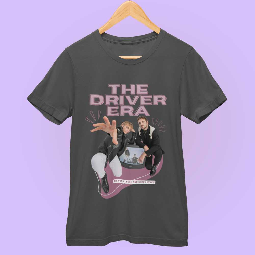 Camiseta The Driver Era | Ross Lynch [tradicional e plus size]