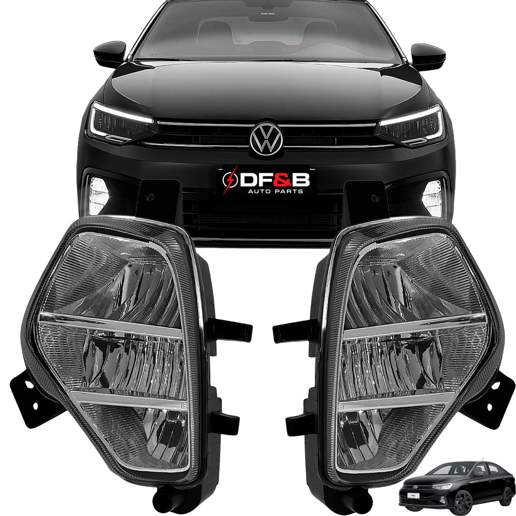 Par Farol Auxiliar Milha Amarok Nivus Virtus 2020 2021 2022 2023 2024 2025 2026