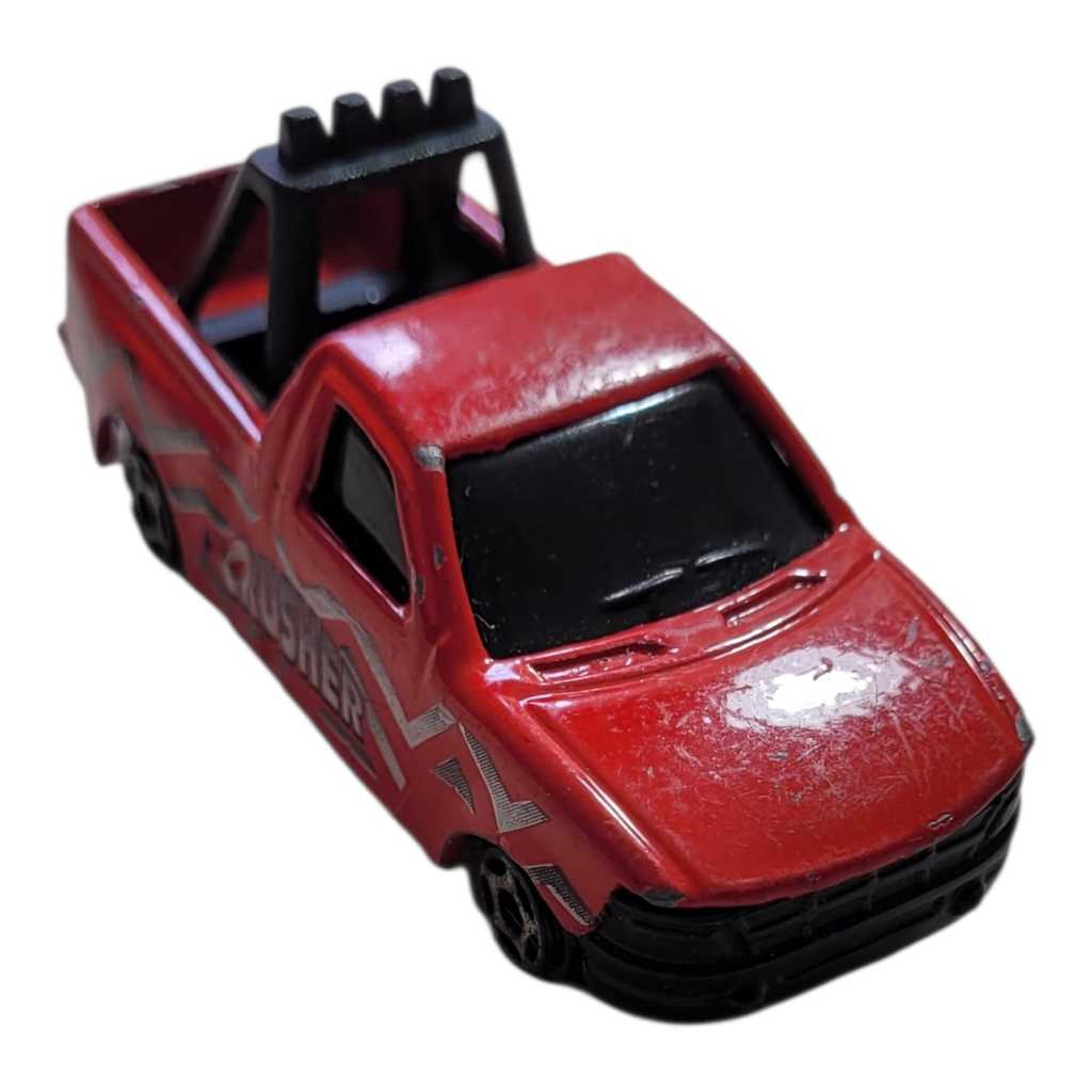 Miniatura Suntoys Ford F-150 Mk10 Pick-up Crusher Truck Vermelho (Usado)