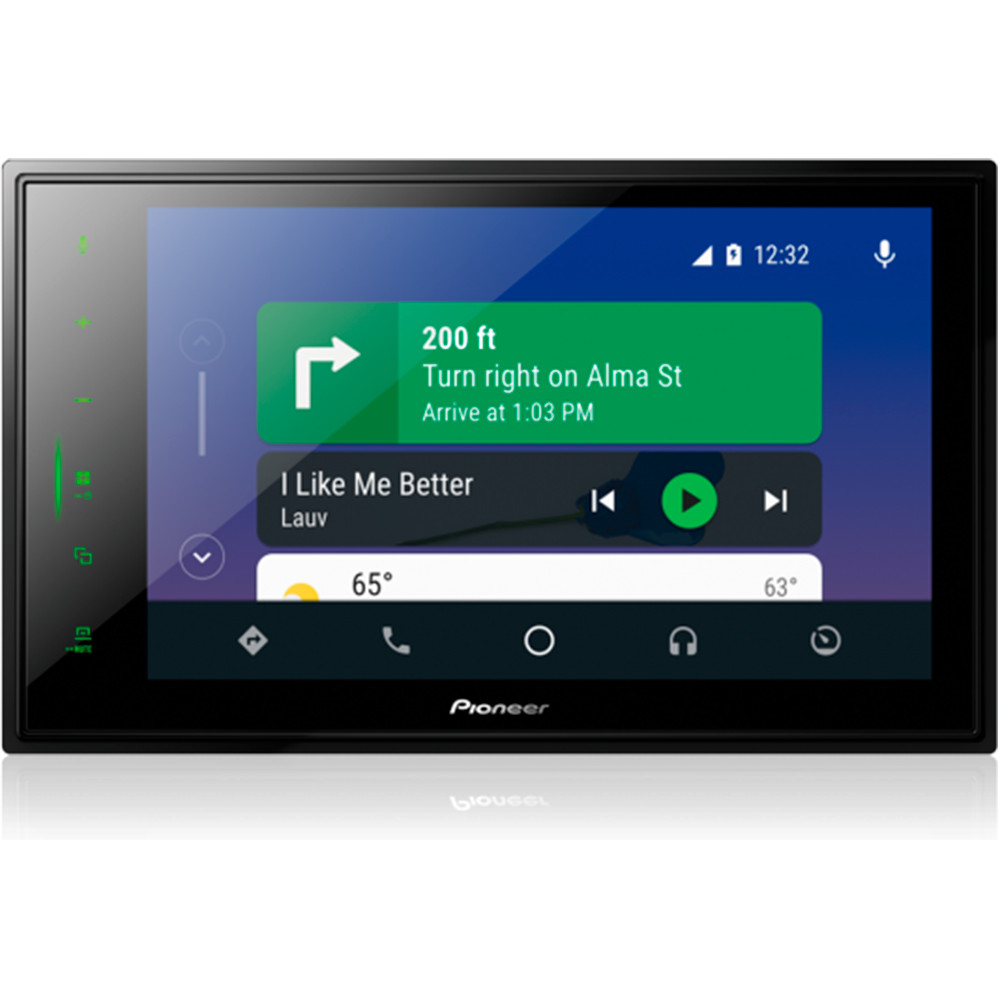 Multimídia Pioneer com TV Digital Android Play Apple CarPlay Wi-Fi Tela 8 Polegadas DMH-ZS8280TV