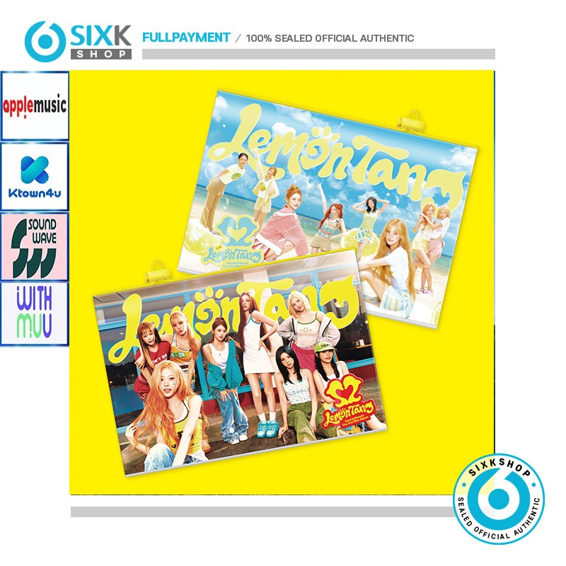 SIXKSHOP✨(POB/LUCKY DRAW) Hearts2Hearts 2nd Mini Album  [Lemon Tang]