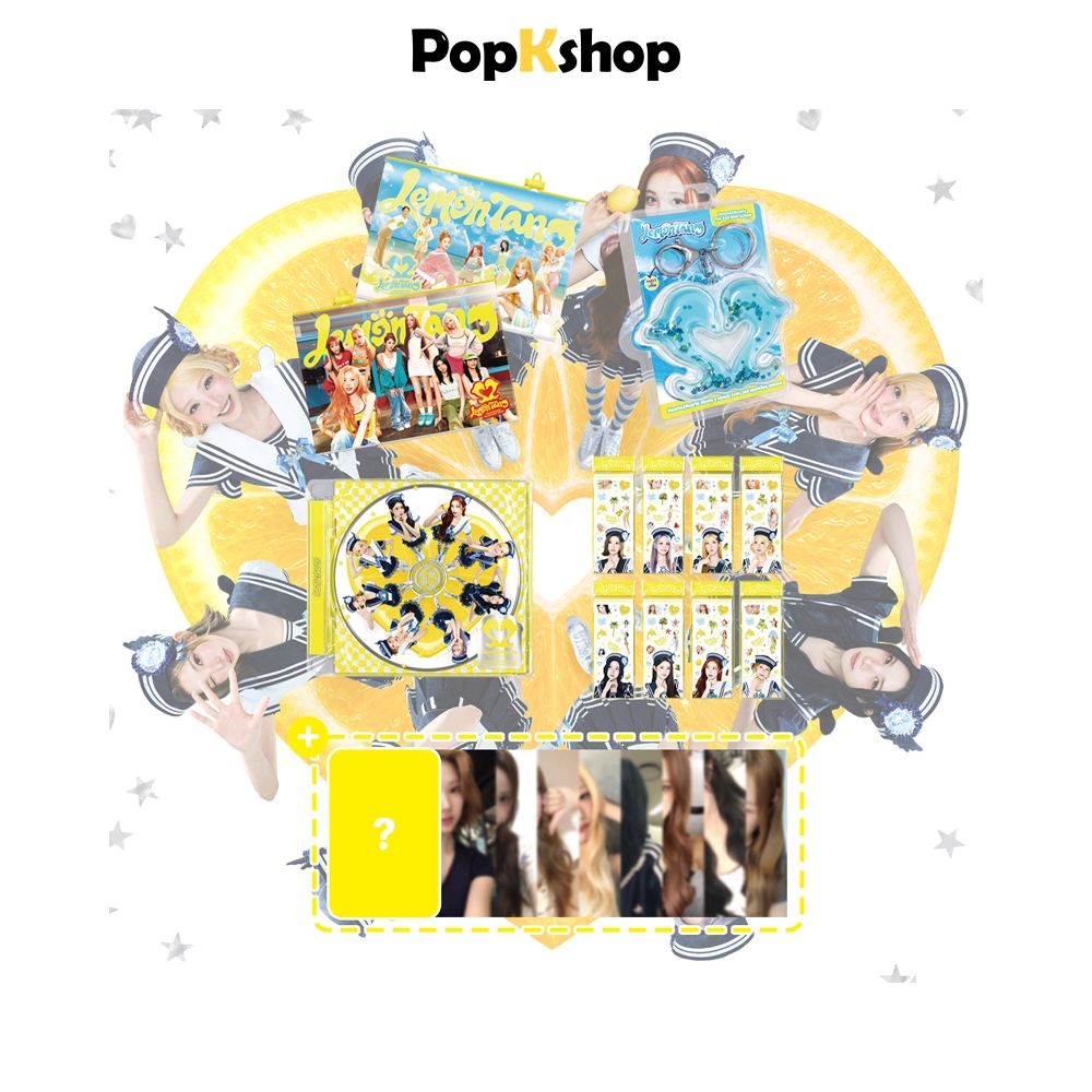 [Brinde] Hearts2Hearts O 2o Mini Álbum [ Lemon Tang ] Photobook / Jewel Case / Sticker / Keyring Ver