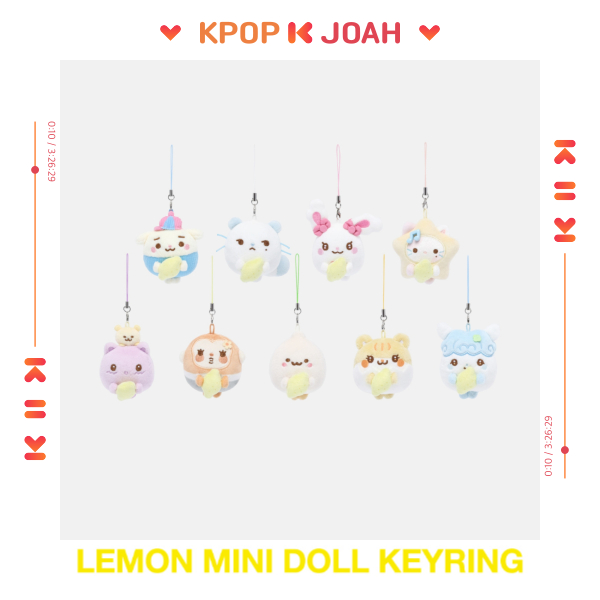 (LEMON MINI DOLL KEYRING) Hearts2Hearts (H2H) [LEMON TANG] MD (14th Sep.2026)