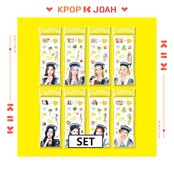 [8 SET] (STICKER Ver.) Hearts2Hearts [Lemon Tang] 2nd Mini Album (23rd Jun.2026)