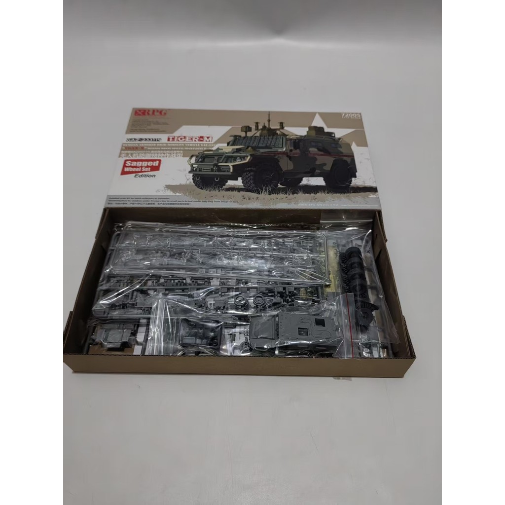 RPG 77005 1/72 GAZ-233114 Tiger-M Defense Drone Operações Especiais-kit De Modelo New Tires Ver .