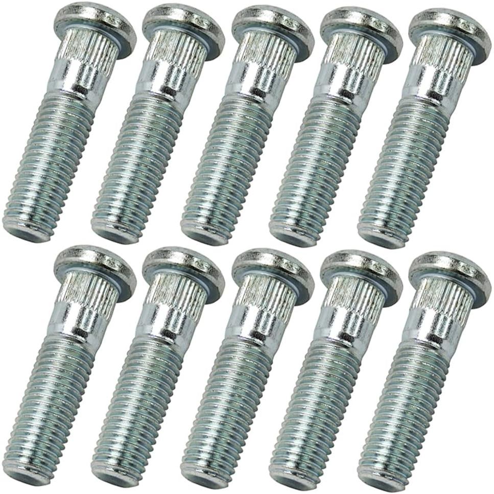 10PCS Parafusos de Roda M12x1.5 Compatíveis com Honda CR-V, Accord, Pilot, Odyssey, Clarity, HR-V, Element, Crosstour, P