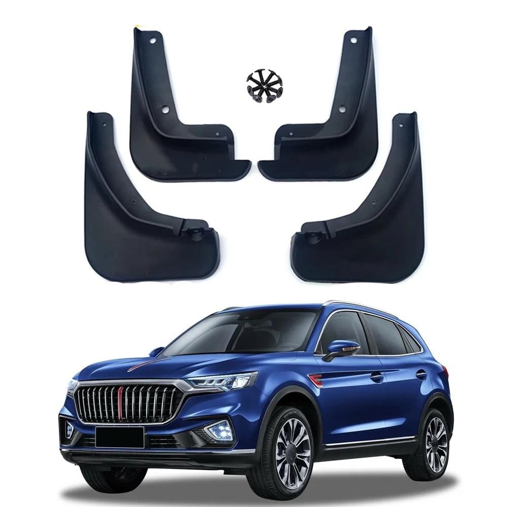 Para-Lamas Do Carro Hongqi HS5 2019 2020 2023 Guarda Respingo Guardas Dianteiro Traseiro Mudflaps Acessórios Automóveis