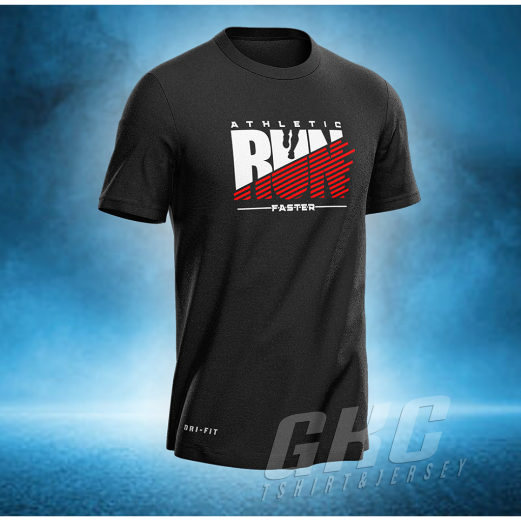 RUNNING GYM SPORTS FITNESS T-SHIRT Para Homens E Mulheres GYMFIT SLIMFIT BODYFIT DRIFIT Poliéster