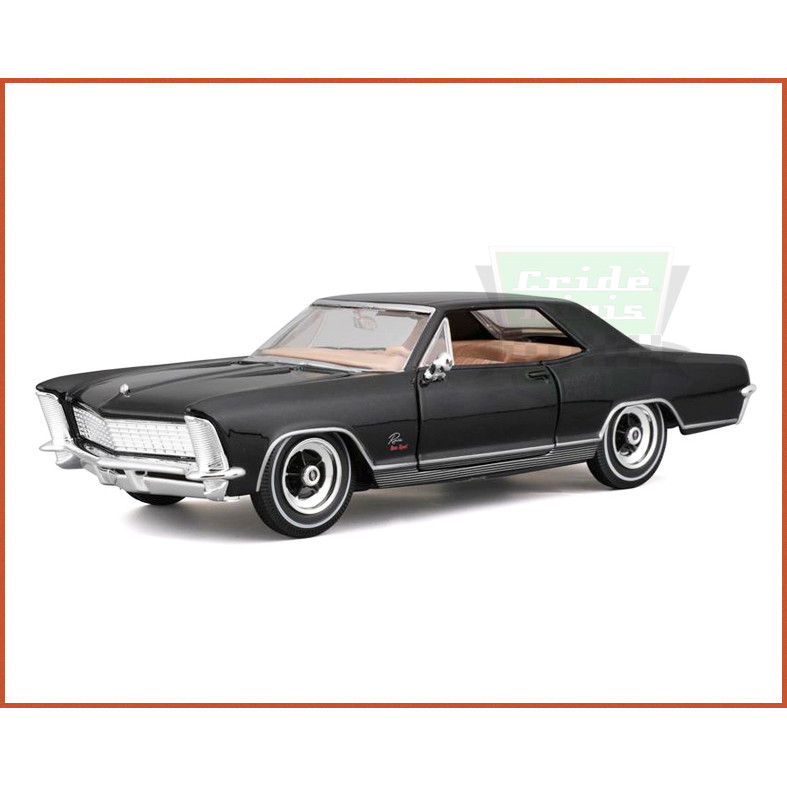 Buick Riviera 1965 Preto - escala 1/26