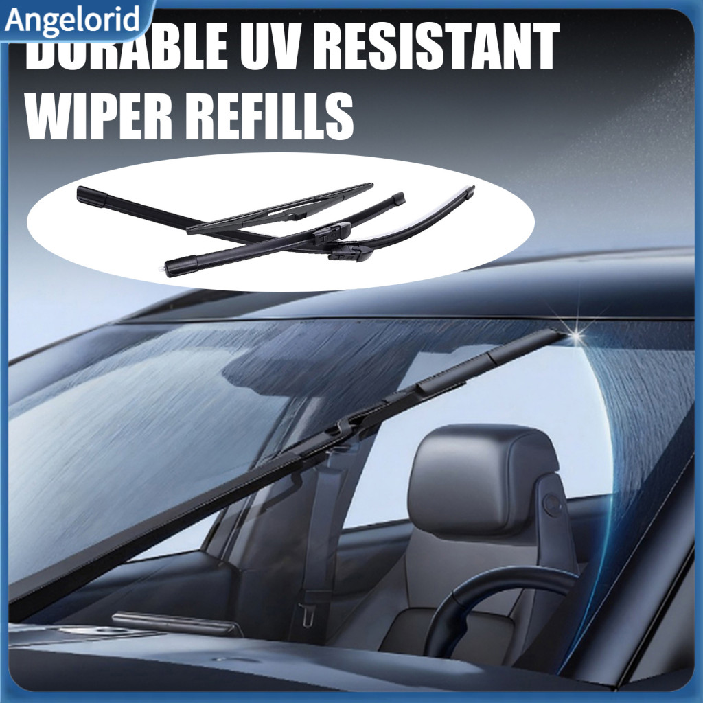 Car Replacement Parts Windshield Wipers 3pcs Set Wiper Blades for Toyota C-hr 2016-2020 All-weather Front Rear Beam Stre