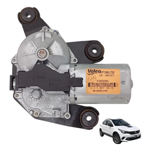Motor Limpador Tampa Traseira Fiat Argo 2017 2018 2019 2020