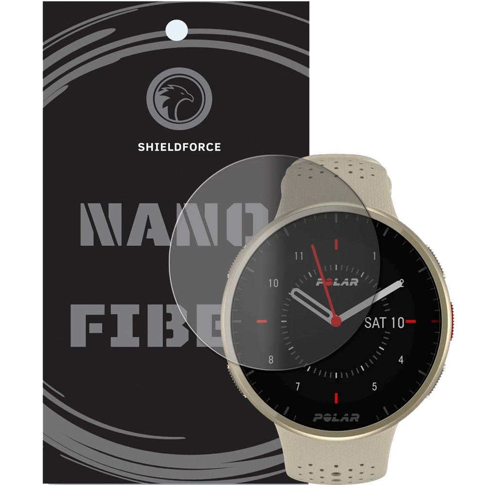 Película para Polar Pacer Pro ShieldForce Nano Vidro (2x Unid)