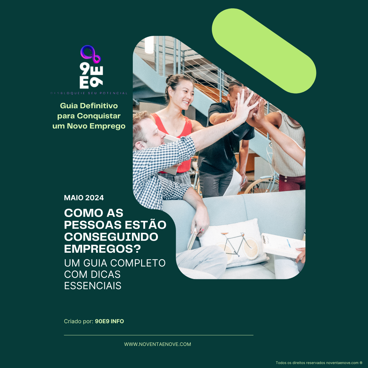 90E9 INFO - Guia Definitivo para Conquistar um Novo Emprego