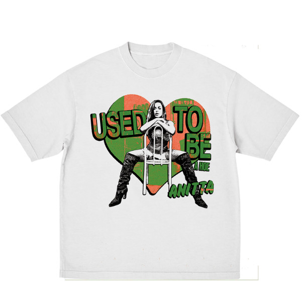 Camiseta Camisa 30.1 Unissex Algodão ANITTA - USED TO BE Funk Blusa Premium Envio Imediato