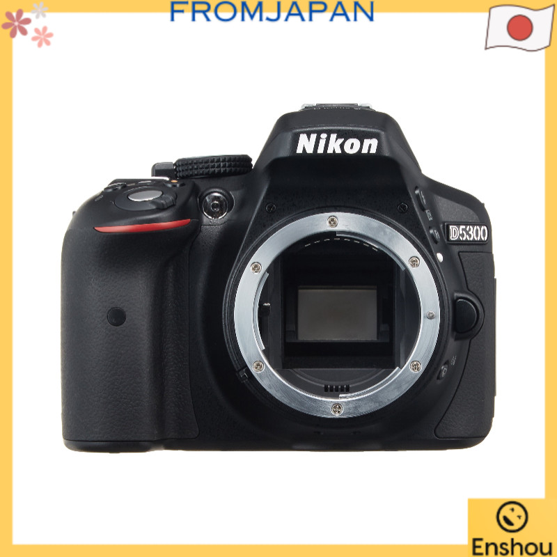 [USED]Do Japão [Usado] Câmera Digital DSLR Nikon D5300 Preta 24 Megapixels 3.2 