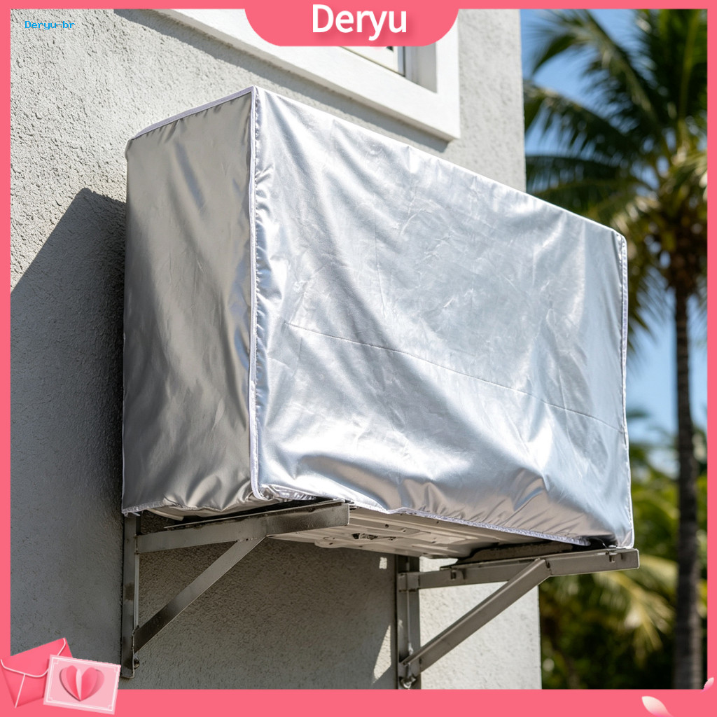 Outdoor Air Conditioner Cover Dustproof Compressor Weatherproof Breathable Outer Durable Unit Shield for Dust for Southe