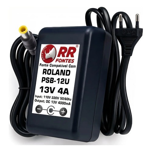 Fonte 13v 4a Para Roland Boss Katana-air Waza Tube Amp