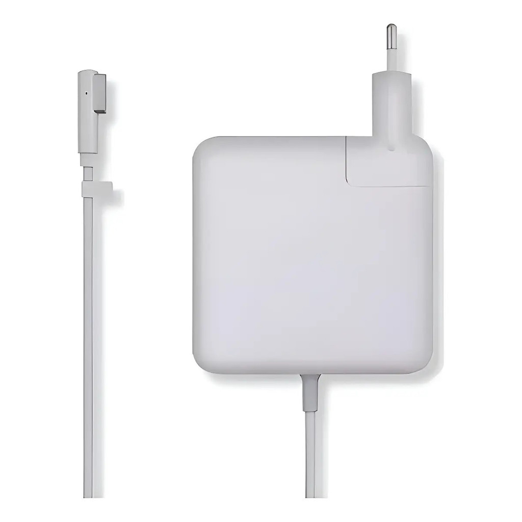 Fonte Carregador Compativel Macbook Air Pro 1 L Magsafe1 45w Branco