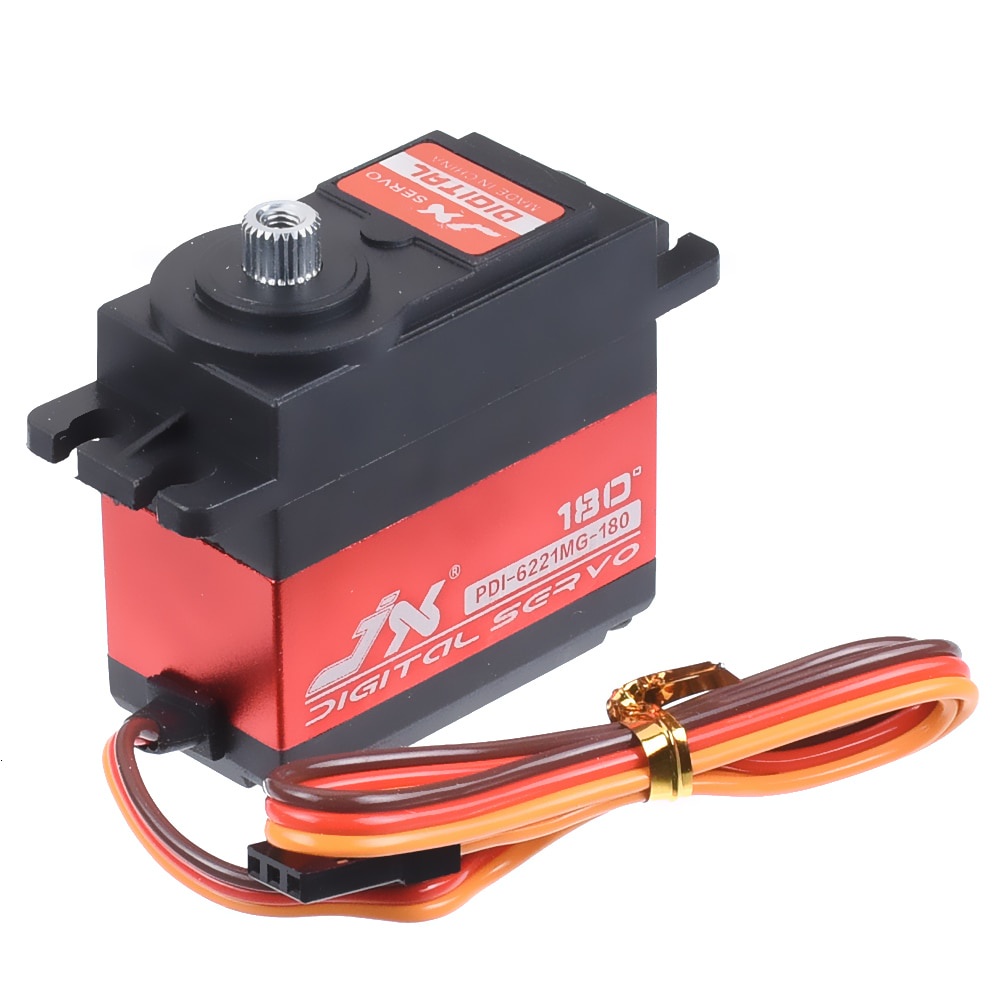 Servo JX 6221MG Metal Gear 20kg 180 Graus Digital
