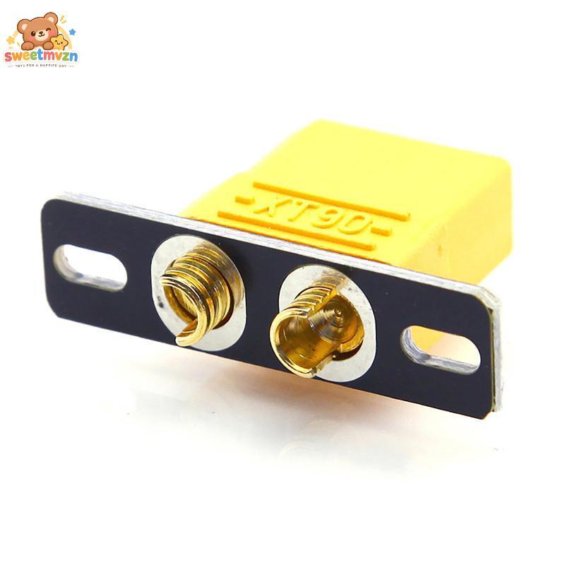 sweetmvzn 5/10 Pçs XT30 XT60 XT90 Plug Conector Placa De Soldagem Anti-Solto PCB Assento Fixo Para Modelo RC Entusiastas
