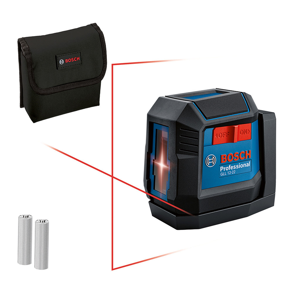 Nivel A Laser Bosch Gll 12-22 Vermelho