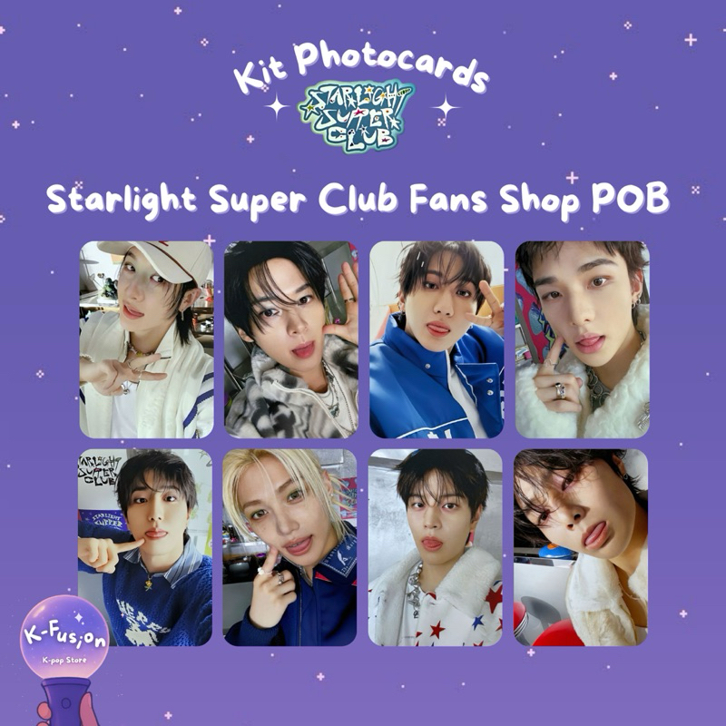 Kit Stray Kids Starlight Super Club Fans Shop POB