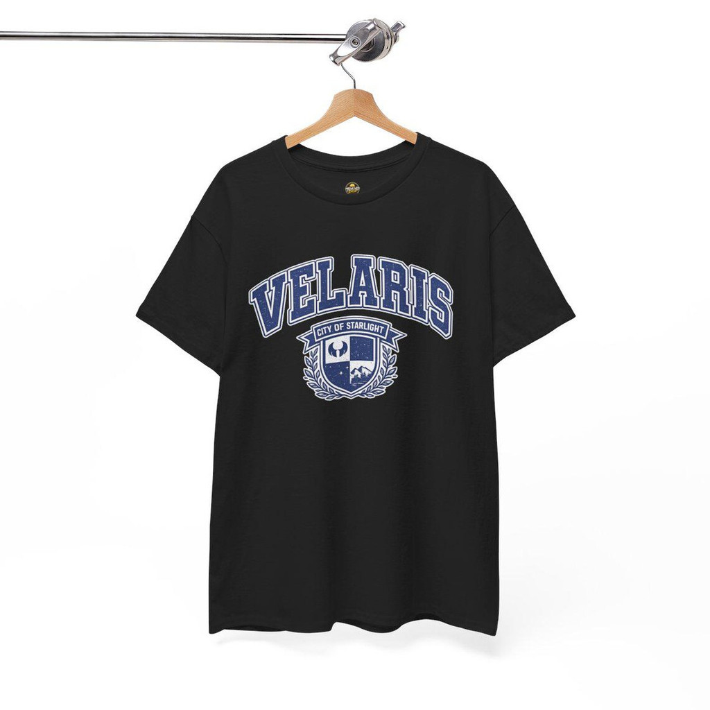 Camiseta Masculina Feminina Velaris City Of Starlight Brasão Estampa Vintage Universitária Unissex Envio Imediato