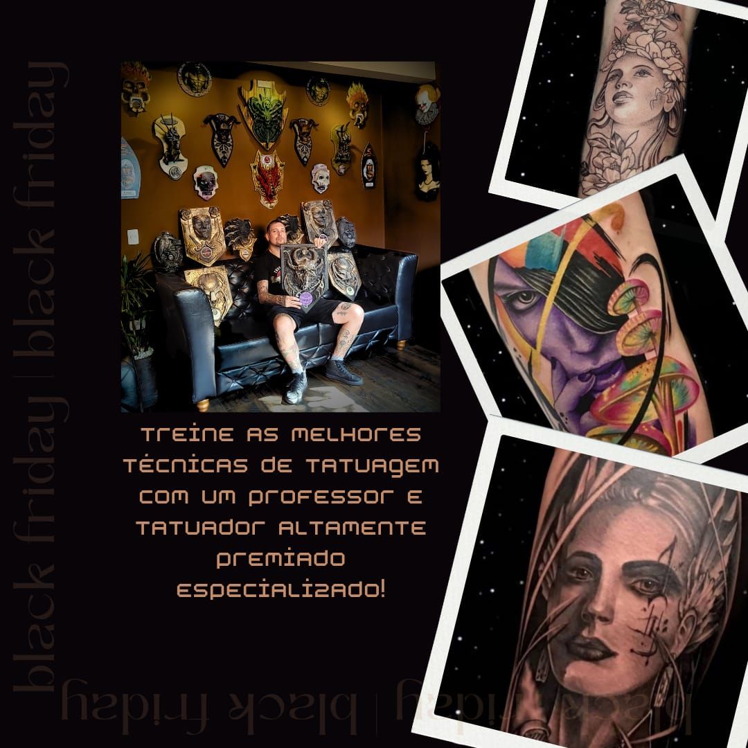 Tatuador como Profissão - Curso para Iniciantes e Para quem quer melhorar