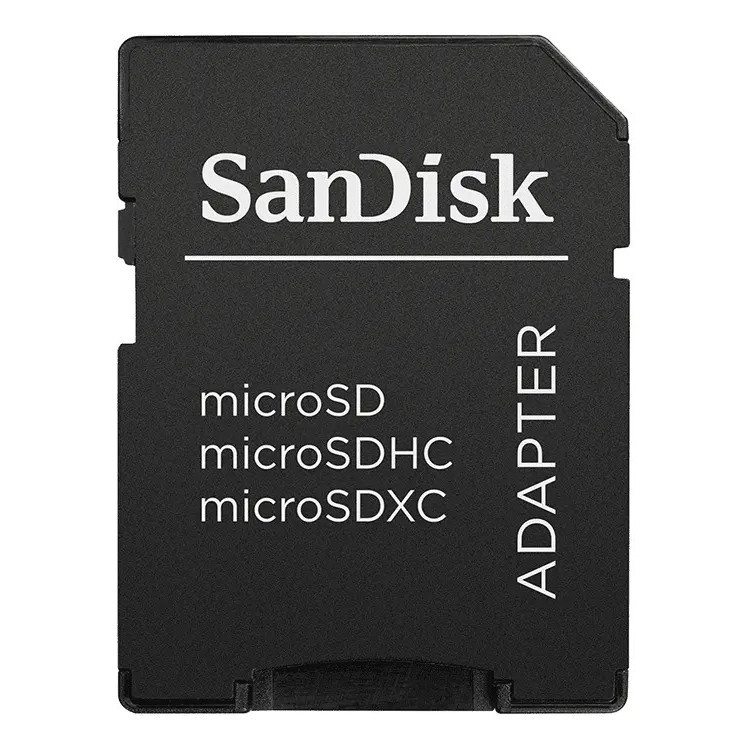 Adaptador Sd Sandisk Leitor Micro Sd Sdhc Sdxc Note