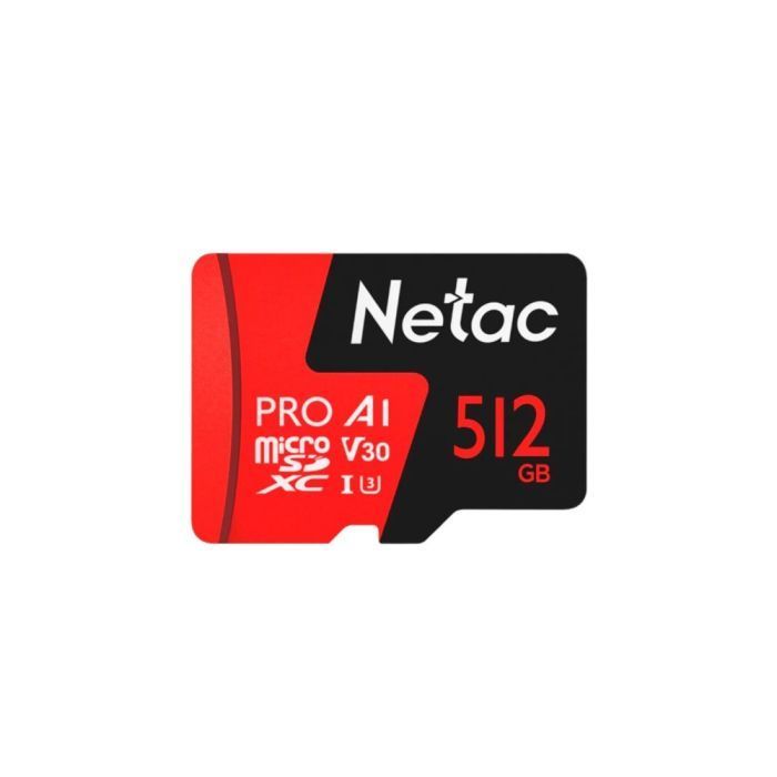 Cartão de Memória Netac P500 Extreme Pro 512GB Micro SDXC - NT02P500PRO-512G-S