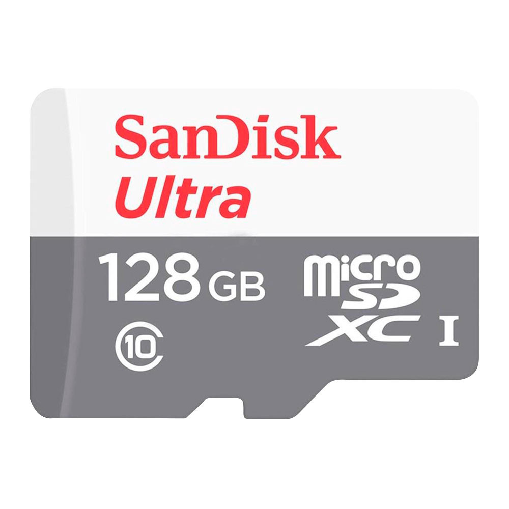 Cartão Memória Micro SDXC 128GB Ultra 100MBs Sandisk