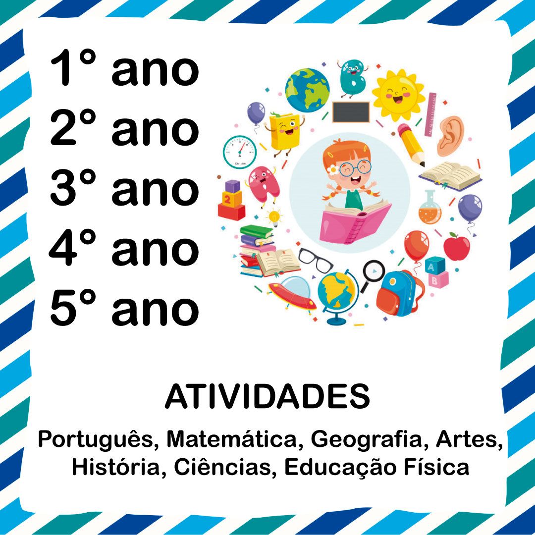 Atividades de 1º ao 5º ano.