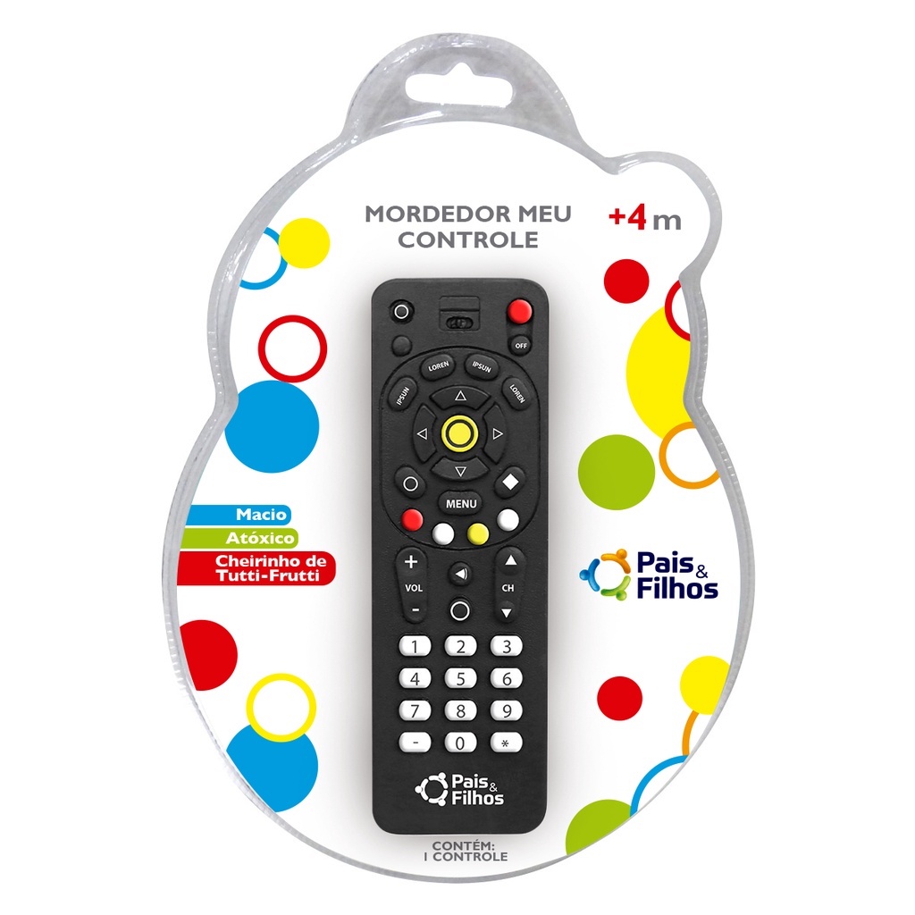 Mordedor Meu Controle - 3330 - Mordedor Meu Controle - Pais & Filhos