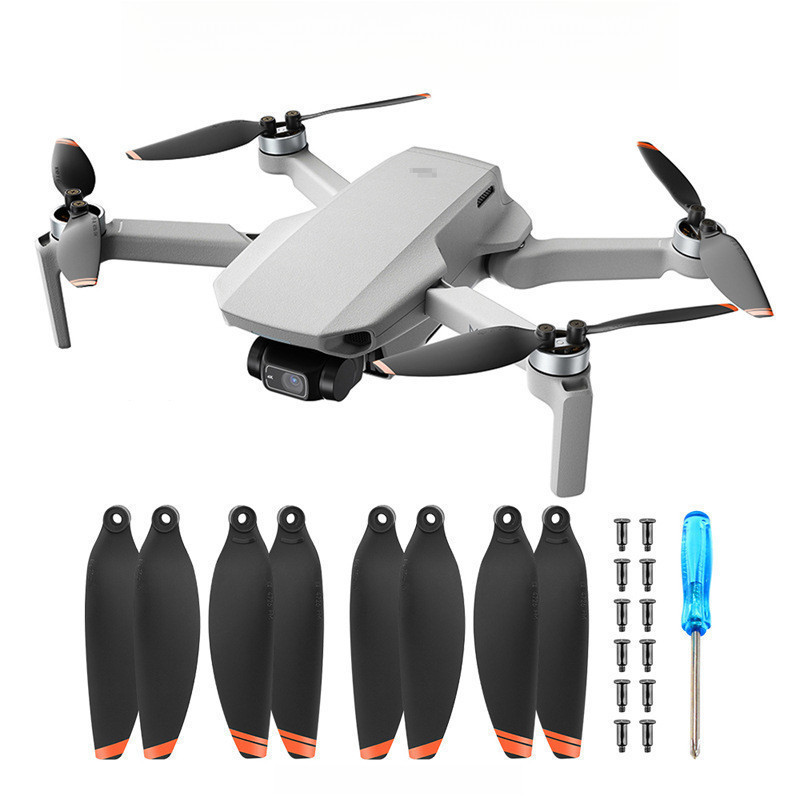 Adequado para hélices do DJI Mavic MINI 2/4K, hélices do Mavic MINI SE, acessórios de asa 4726F, câmera digital e acessó