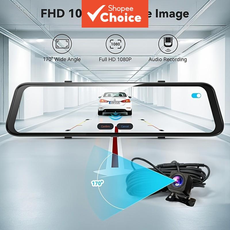 Pionray Câmera Dupla Dash Cam 4k Ultra HD Frente Traseira WIFI Gps Adas