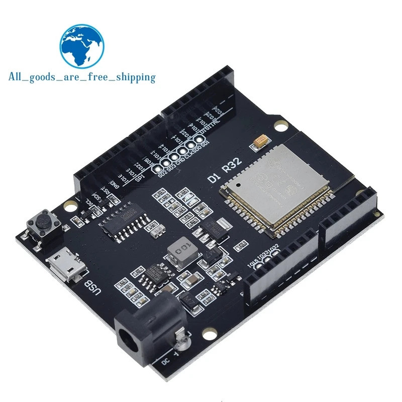 ESP32 For Wemos D1 Mini For Arduino UNO R3 D1 R32 WIFI Wireless Bluetooth Development Board CH340 4M Memory One ESP 32