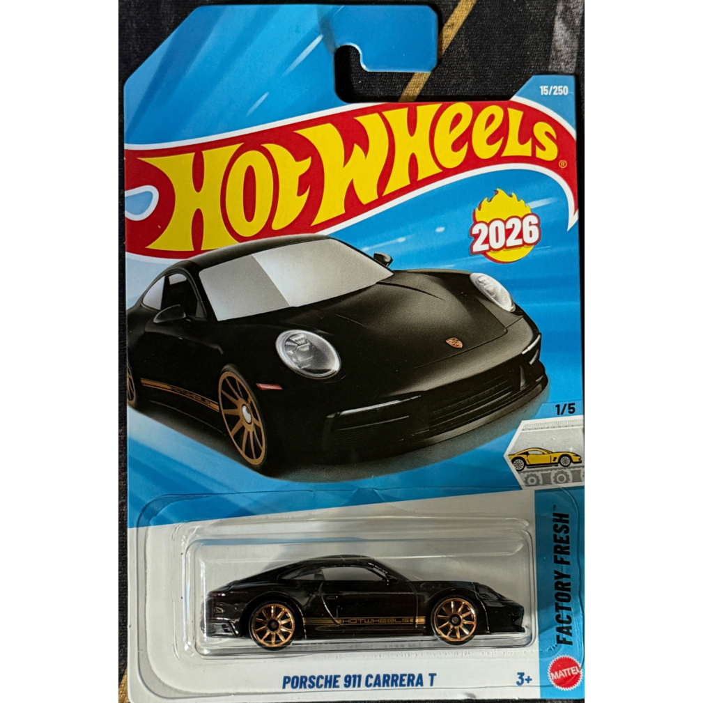 🔥 HOT WHEELS CARREIRA 911 T – LOTE G 🔥