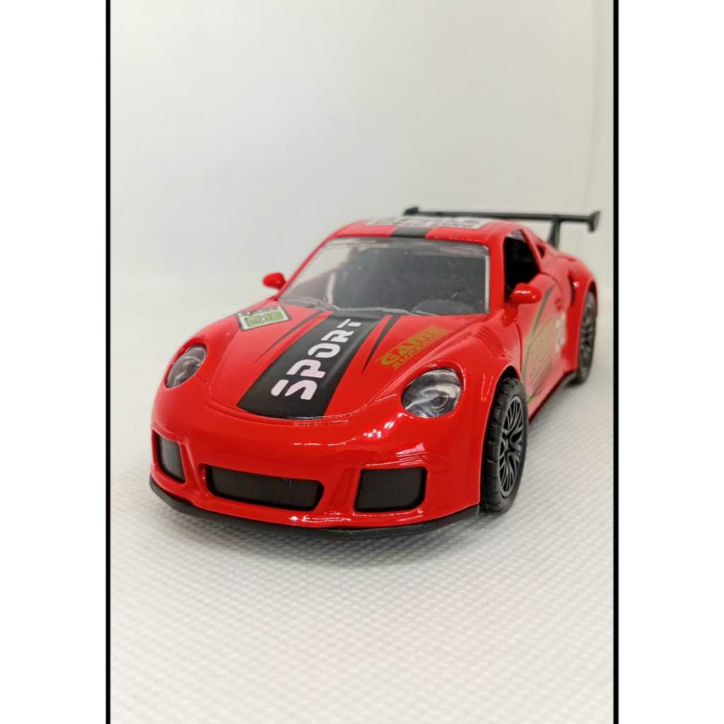 Miniatura Porsche 911 GT2 Sport 1:36 metal Diecast colecionável