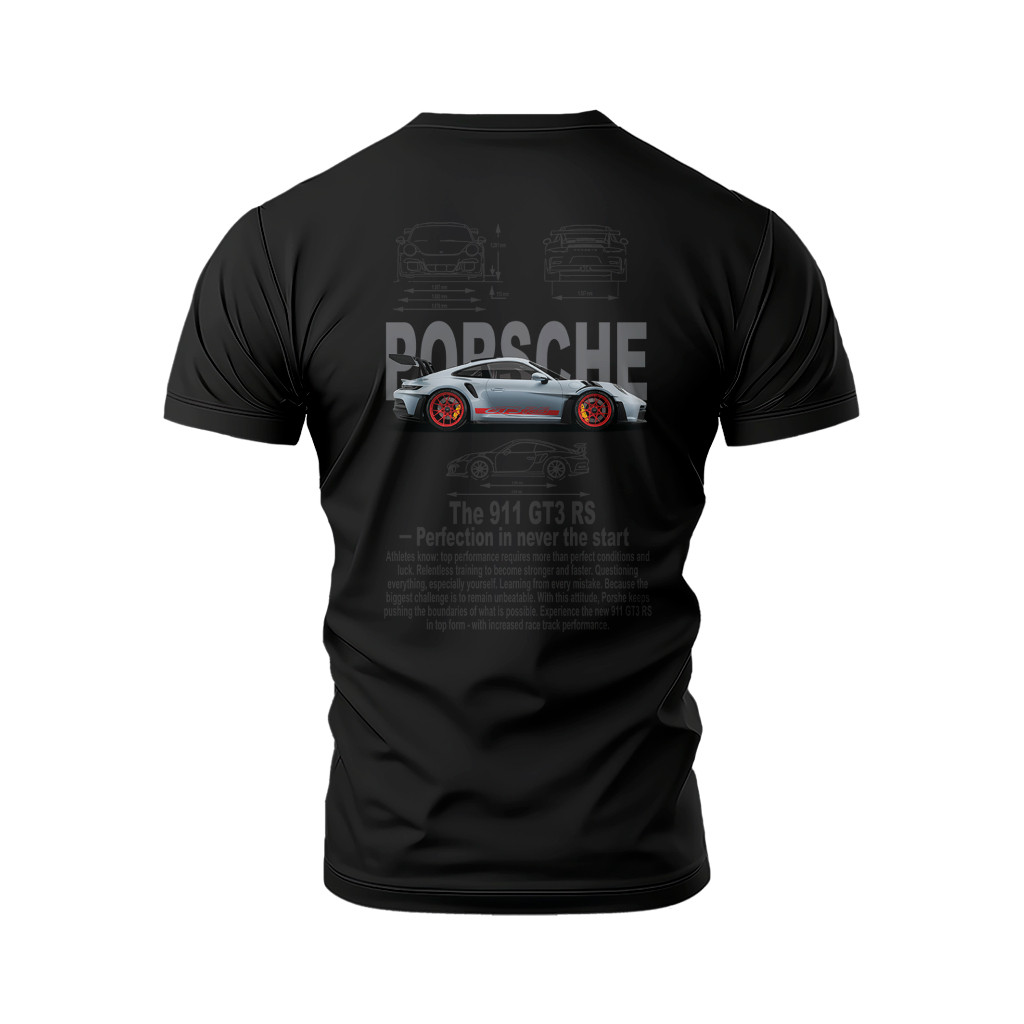 Camiseta Camisa Moda Casual Carro Porshe 911 Gt3 Rs Ref: 264