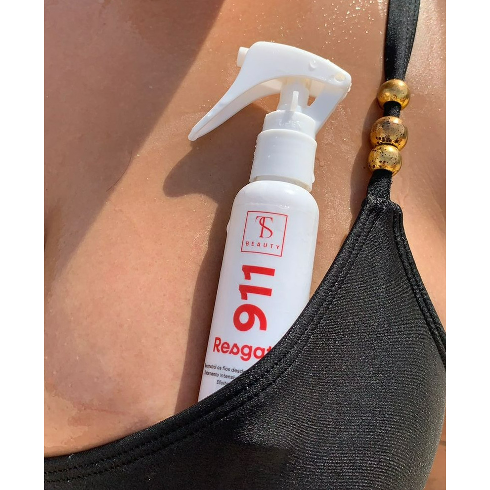 Máscara Reconstrutora Liquida 911 Resgate Imediato TS BEAUTY 60 ml